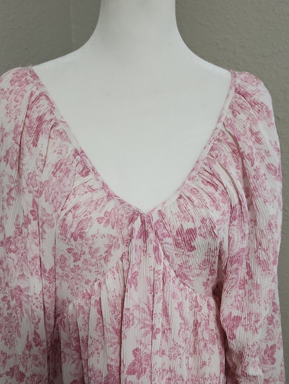 Mable pink floral print dress - Picture 4 of 10